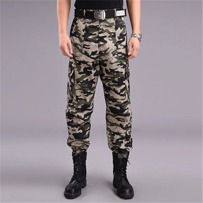 2020 Cargo Pants Men Combat SWAT Army 