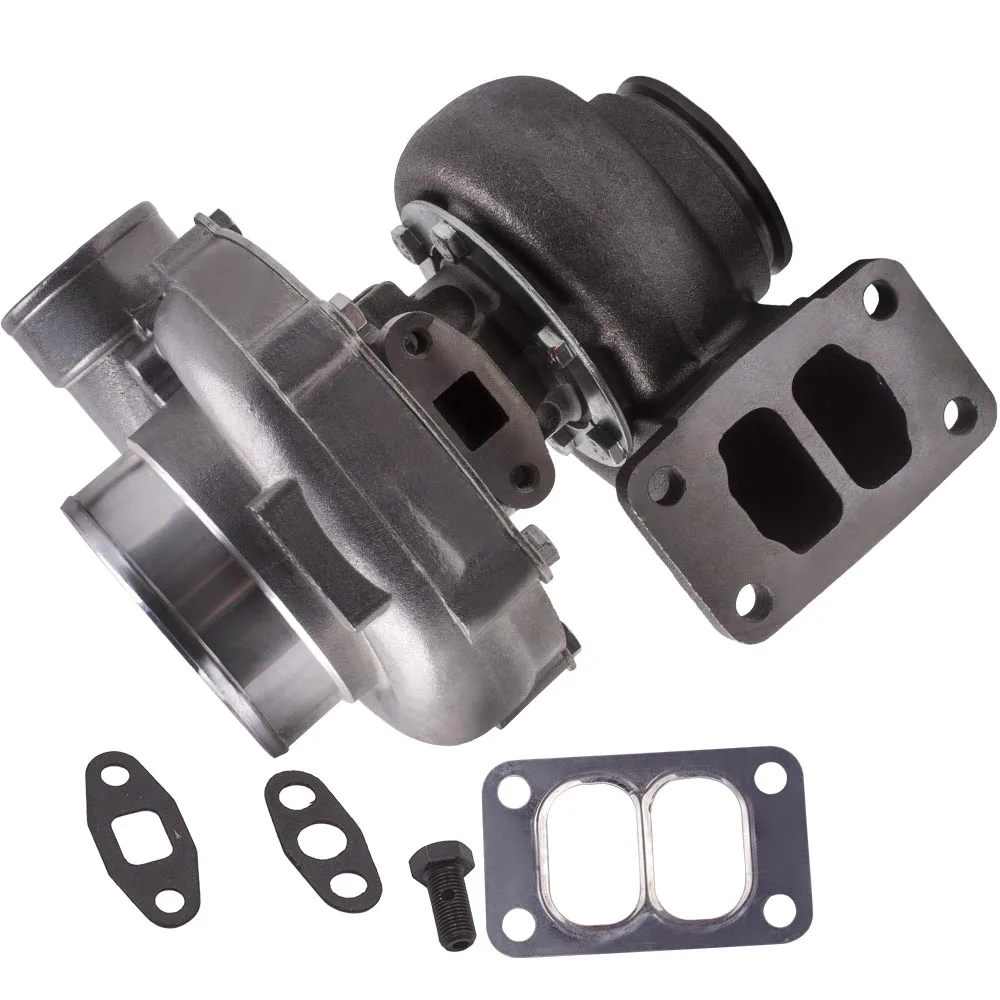 

T70 Turbocharger Turbo Charger Exhaust T3 Flange twin scroll oil cooled A/R .82 a/r .70 V-Band Turbine turbolader 500+ HP