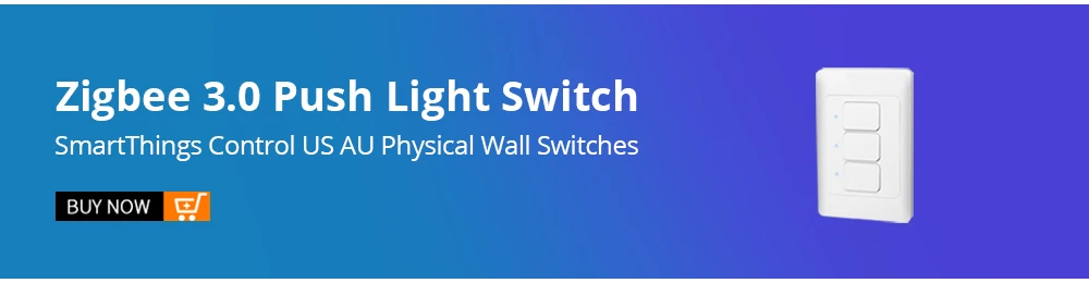 luz mini disjuntor módulo smartthings wink tuya