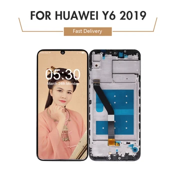 

10pcs/lot for Huawei Y6 2019/Y6 PRO 2019 LCD Display Touch Screen Digitizer and Frame Honor 8A Display Free Shipping DHL EMS