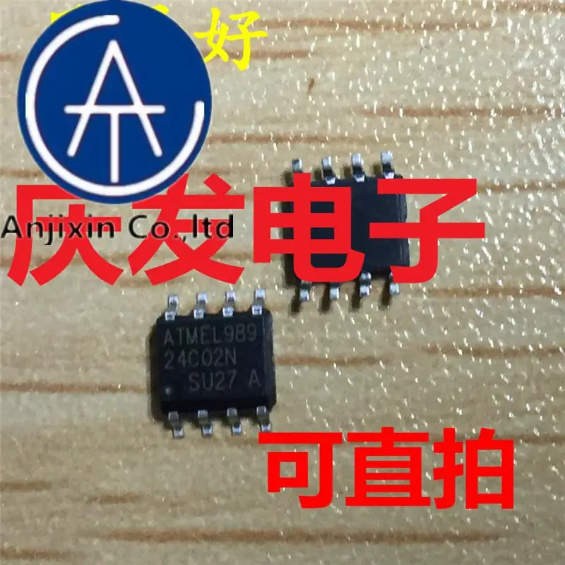 

10pcs 100% orginal new in stock AT24C02 AT24C02BN-SH-T AT24C02N AT24C02 SOP8