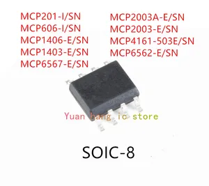 Φ/SN MCP201-I/SN MCP606-I/SN MCP1406-E/SN MCP1403-E/SN MCP6567-E/SN