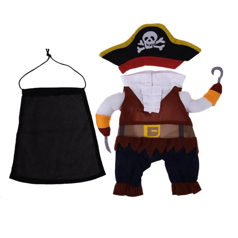 

Pirate Cosplay Dogs Clothes Pet Halloween Cosplay Costume Clothing Puppy Coat Accessory Apparel Costumes Pet Clothes for Dog Cat