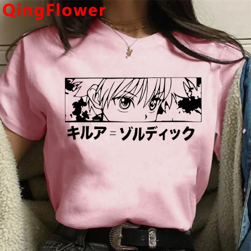 Hunter x хоть хисока футболки женские 2021 ulzzang принтовые тройники для женщин размера