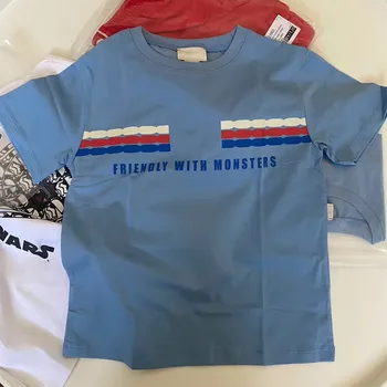 

2020 New Brand Kids T-shirt for Boy&Girl Baby Kids Clothing Blue Tee Shirt Clothing for Girl Summer Children Top Clothes