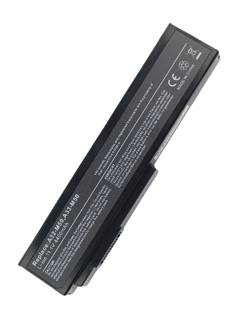 6600 мАч/4400 мАч аккумулятор для ноутбука ASUS G50 N52JA G51 M50 M51 N61 N53S N61J X55 N43S N43J N61V A32-N61 N53J