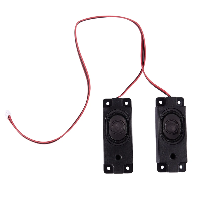 1 Pair 4-Pin Balance Plug Rectangle Magnet Speaker Amplifier 3W 8 Ohm |