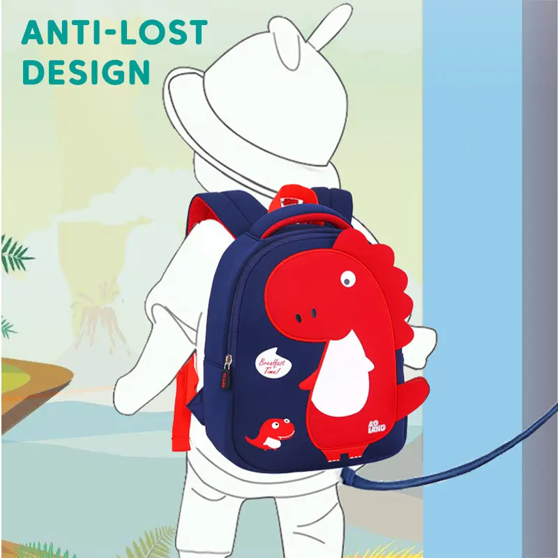 GREATOP New Children School Bags 3D Dinosaur Cartoon Kids Bag Cute Toddler School Boys Backpack Kindergarten Mochila Infantil