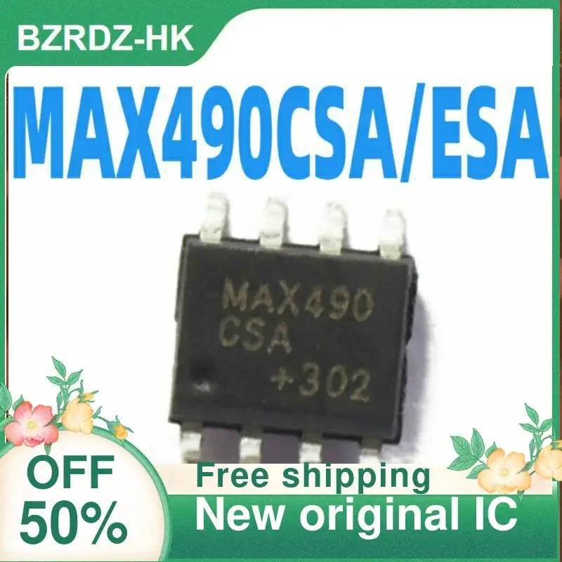 

10 шт. MAX490 MAX490CSA/MAX490ESA SOP8 новый оригинальный IC