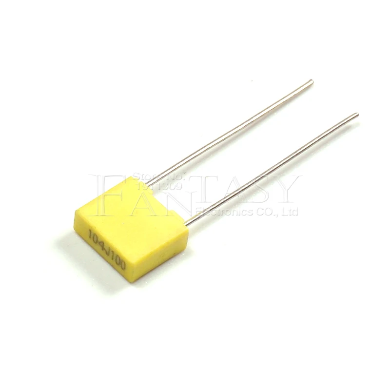 Polypropylene Safety Plastic Film 100V 1nF ~ 470nF 100nf 220nf 10nf 47nf 22nf 1nf 0.47uf 0.1uf Correction capacitor 100pcs