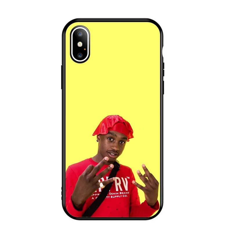 TPU Lil Tjay, реперские кепки чехол для iPhone X XS MAX XR чехол в стиле «хип-хоп» DaBaby силиконовый чехол для iPhone 7 8 SE 5 5S 6 6s plus iPhone 7 iPhone 8 Plus - Цвет: TPU