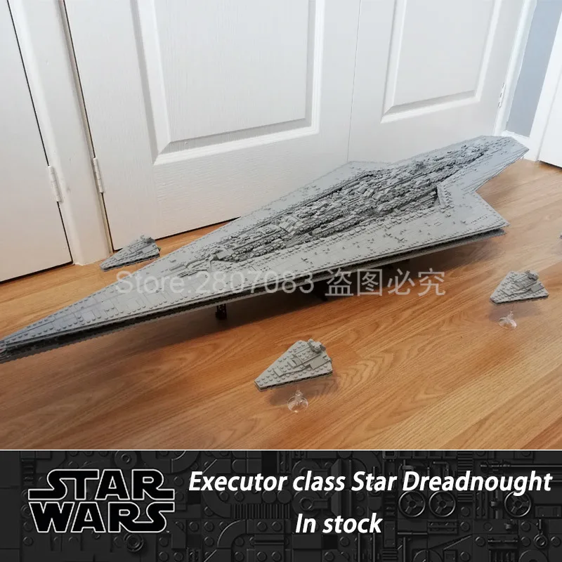 7588 шт., серия "Звездные войны", игрушки класса "Звездный Дредноут", строительные блоки, кирпичи, игрушки, подарок для детей
