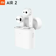 Xiaomi Air 2 TWS Bluetooth гарнитура наушники удобная одежда LHDC/AAC HD 14,2 мм динамический двойной микрофон ENC автоматическая пауза управление нажатием