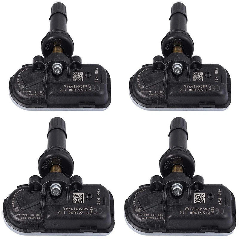 434 МГц Автомобильный 68249197AA для Ram 1500 2500 3500 2014-2017 Dodge Jeep Cherokee TPMS датчик контроля