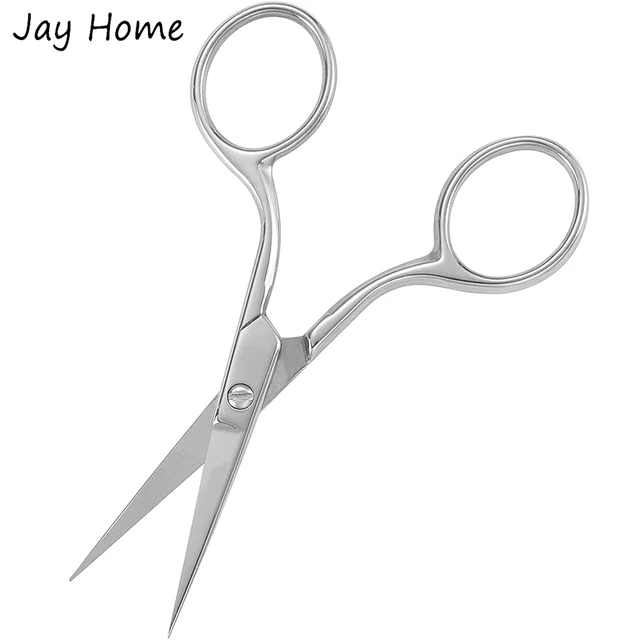Precision Detail Paper Cutting Craft Scissors, Small Embroidery Sewing Scissors, Sharp Small Blade for Detail Cutting, Ergonomic Comfortable Handles