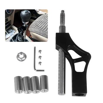 

Hot New Adjustable Gear Shift Knob Extender Height Lever Extension Car Gear Shifter Extender Kit with 4 Adapters