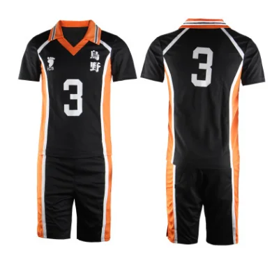 Аниме Haikyuu Косплей Костюм Karasuno старшая школа волейбол клуб Хината Syouyou Kageyama Tobio