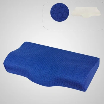 

Memory Foam Bedding Pillow Neck protection Slow Rebound Memory Foam Butterfly Shaped Pillow Health Cervical Neck size in 50*30CM