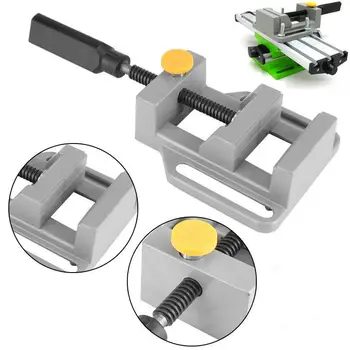 

Universal Bench Vise Mini Table Screw Vise Aluminium Alloy Bench Clamp Screw Vise for DIY Craft Mold Fixed Repair Tool