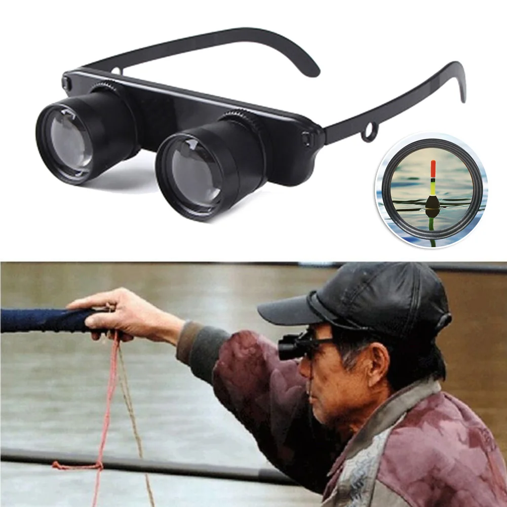 

Fishing Telescope Adjustable Zoom Glasses Fishing Binoculars Optical Resin Lens Outdoor Portable Magnifier For Concerts Viewing
