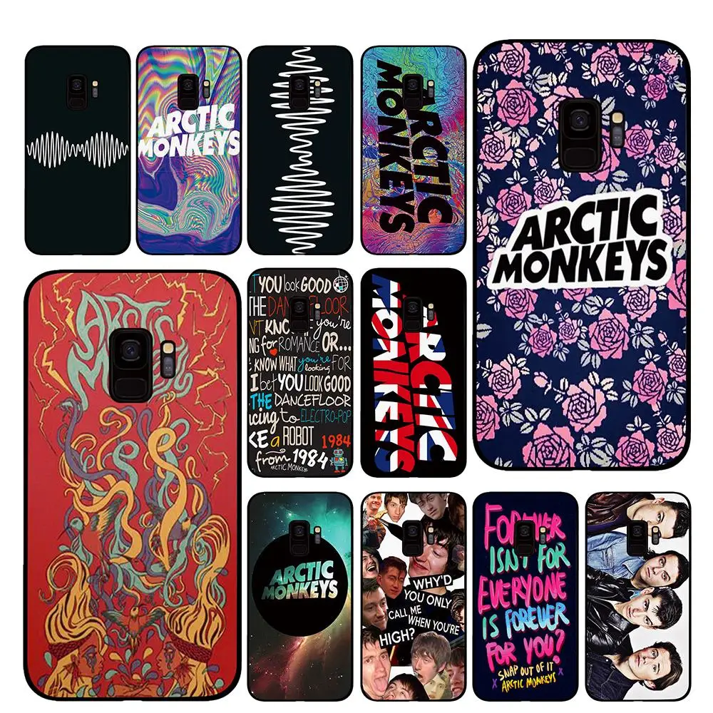 

Psychedelic Arctic Monkeys Phone Case for Samsung Galaxy A6 A8 Plus A7 A9 2018 A5 2017 18 J530 J7 J8