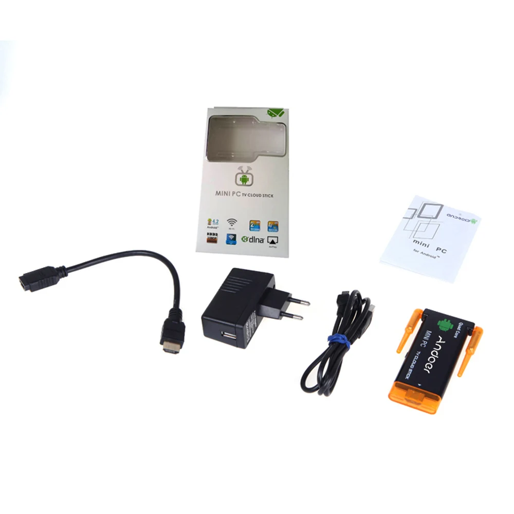CX919 ТВ палка для Android 5,1 приставка Mini PC ТВ палка 4 ядра 2G/8GB Bluetooth 4,0 Двойной внешняя антенна WIFI full HD 1080P