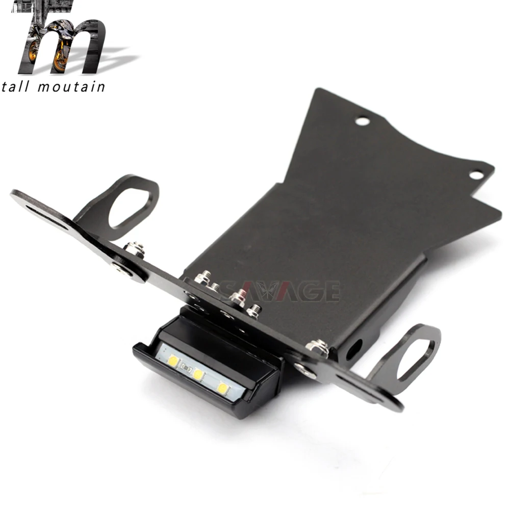 Держатель номерного знака светодиодный светильник для YAMAHA FZ6 N/S 2004-2009 04 05 06 07 08 09 мотоциклетные FZ-6S FZ-6N ХВОСТ Tidy Fender Eliminator