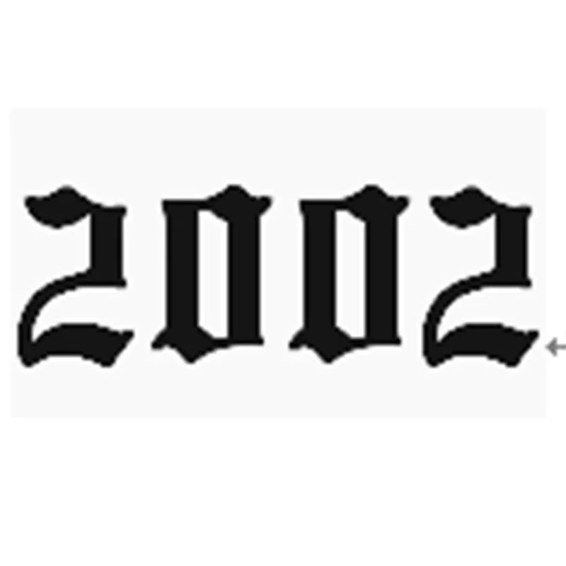 2002 Нержавеющая сталь год номер на заказ кольцо для женщин золотые, серебряные кольца женские розы кольцо Anillos Mujer номер обручальное кольцо ювелирные изделия - Цвет основного камня: 2002