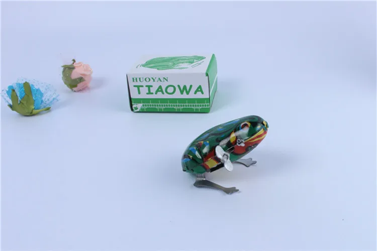 Algam лягушка ностальгическая ветрозащитная игрушка детская обмотка Algam лягушка Классическая ластик игрушка