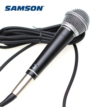 

Samson R21s Professional Dynamic Handheld Microphone With XLR To 1/4" Mic For Karaoke And Recording With Cable And Mic Clip