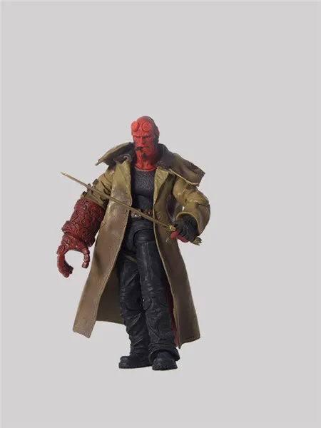 6-дюймовый Hellboy HELLBOY мобильный фигурка 2-го поколения C-Гараж Комплект Модель качественный вариант украшения