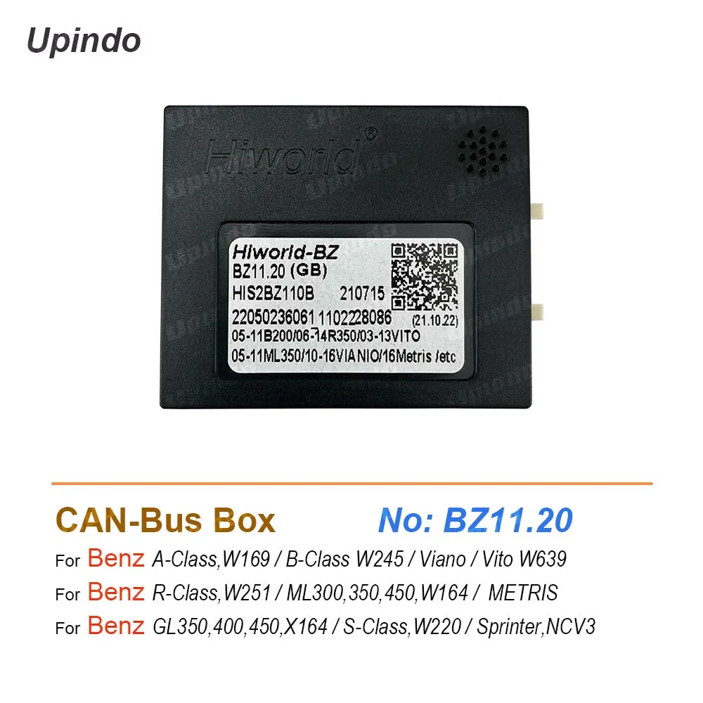 Car Radio CAN Bus Box Decoder Adapter For Benz W169 W245 Viano W639 ...