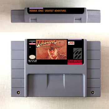 

Indiana Jones Greatest Adventures - Action Game Card US Version English