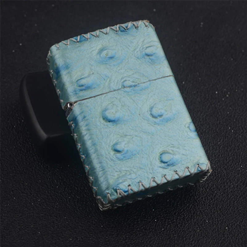 Винтажный кожаный чехол для зажигалки мужской карман Zippo Ordinary Plane Kerosene Machine