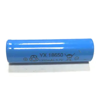 

Li-ion battery pack 3,7 V 1300 18650