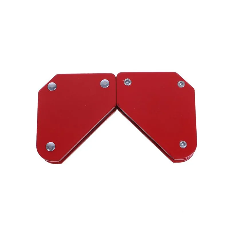 Preise 4 teile los 4 Schweißen Magnet Magnetische Platz Halter Pfeil Clamp 45 90 135 9LB Magnetische Clamp für Elektrische Schweißen Eisen werkzeuge