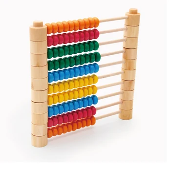 

Wooden Math Toys Hand Eye Coordination Educational Bedroom Calculating Beads Intelligence Development Kill Time Kids Children