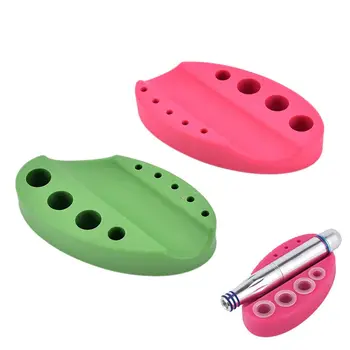 

2 Colors Microblading Silicone Pigment Ink Cup Machine Holder Permanent Tattoo Brush Holder Tattoo Accessories Makeup Tools