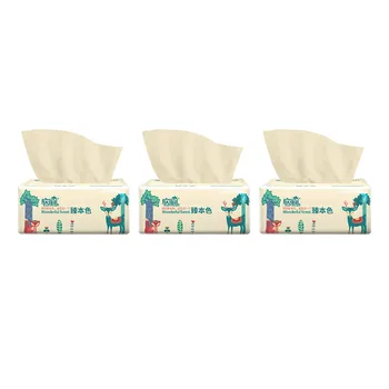 

2pcs Multifold Paper Napkins Towels Toilet Tissue Paper 300sheets/ Pack Household Kitchen Table Papers Serwetki Papierowe