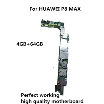 

4GB+64GB Used For HUAWEI P8 MAX Unlocked Original Motherboard Mainboard Android OS Logic Board With Full Chips