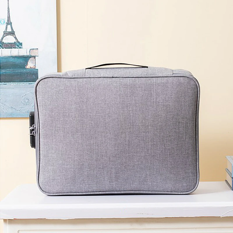 Najtaniej Big Capacity Organizer do dokumentów wstaw torebkę torba podróżna etui ID portfel na karty kredytowe portfel Organizer Case akcesoria do pudełek