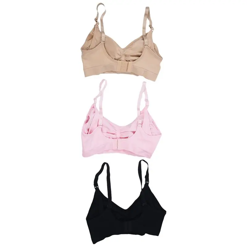 bra without frame, Black,skin color,light pink, XL