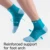 AONIJIE 2 Пары Toe Barefoo Socks Mini Crew Five Fingers Ultra Велоспорт Бег Футбол Баскетбол Спорт Йога Мужчины Женщины Марафон