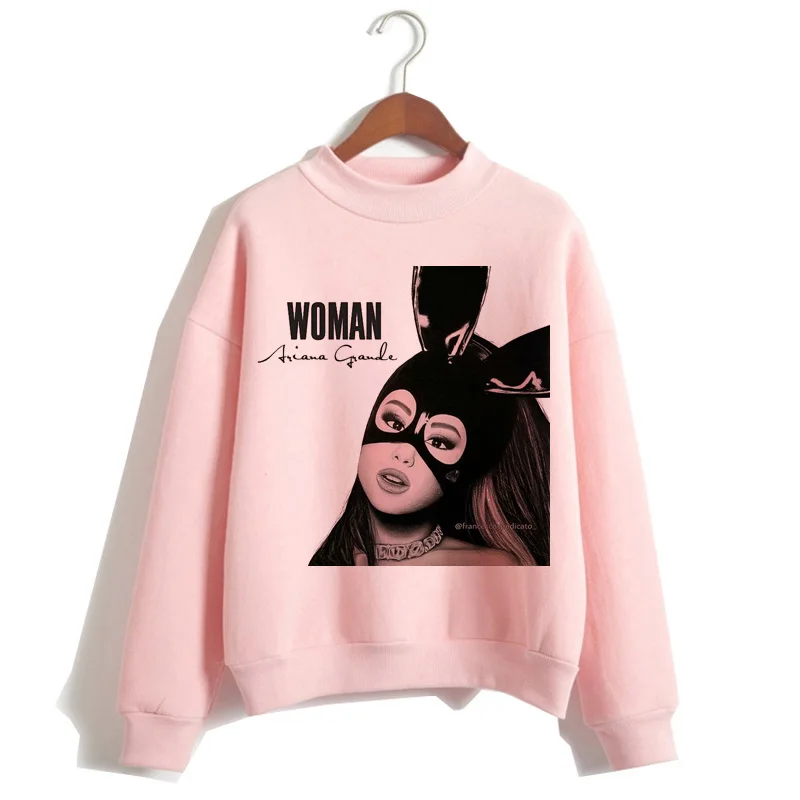 Ariana Grande harajuku Женская толстовка с капюшоном ulzzang худи уличная хип хоп Мода корейский стиль новинка Женский 90s - Цвет: 5228