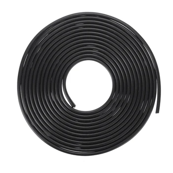 

Mayitr 1pc Flexible Durable 5m Black Car Door Edge Protector Trim Anti-scratch Protective Rubber Strip