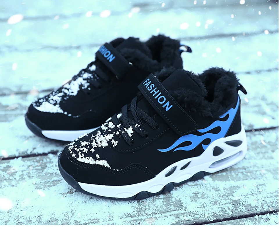 Kids Shoes Boys Casual Children Sneakers For Boys Leather Fashion Sport Kids Sneakers Winter Children Shoes For Boy