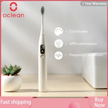 Global Version Oclean X Sonic Electric Toothbrush Adult IPX7 Ultrasonic automatic Fast Charging ToothBrush With Touch Screen
