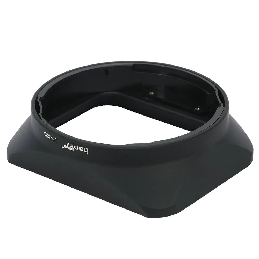 Sombra com Cap para Fujifilm Haoge Praça Metal Lens Hood xf 23mm F1.4 r Xf56mm F1.2 56mm - Lente Apd Lh-x23 - Image 2