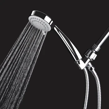 

High Pressure Water Hand Held Shower Head 3 Function Massage Spa Wall Showerhead Household Kitchen Accessories