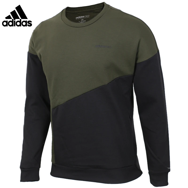 Adidas Neo M CS впитывает пот и черно-армейские; зеленого цвета; для мужчин кроссовки Jas спортивная одежда из хлопкового слединга ветрозащитные пальто Баскетбол Стиль